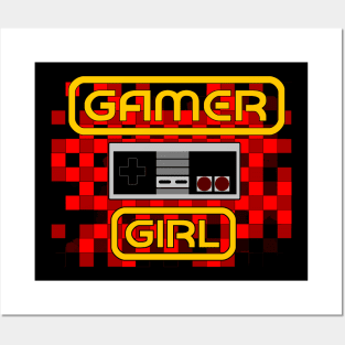 Gamer Girl Posters and Art